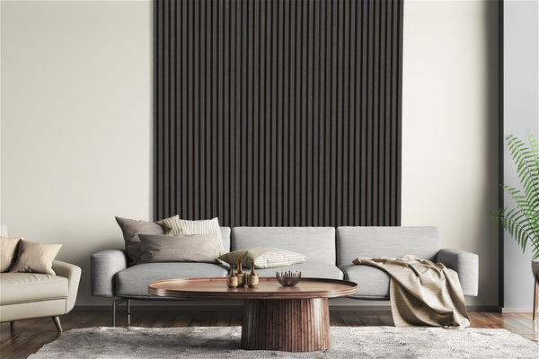 Acoustic Wall Panels Smoked OAK Veneer - 2400 x 600 x 19mm 5