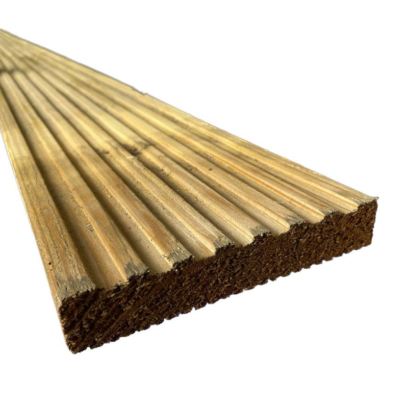 Decking Boards Natural Pine 4800 x 141 x 26 