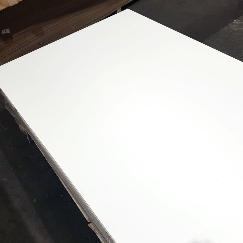 White Melamine 200/200 Birch Plywood - 2440 x 1220 x 18mm 2