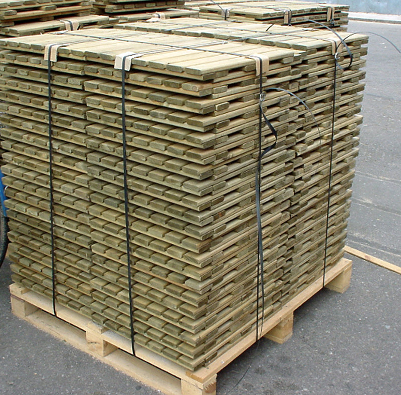 Decking Tiles Green Treated Pallet